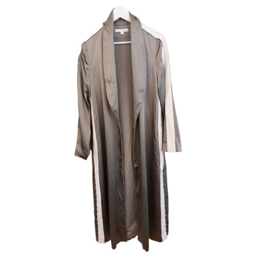 JONATHAN SIMKHAI Varsity Duster Robe - Picture 3 of 9